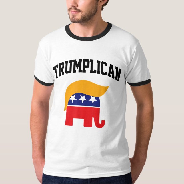 Camiseta Trumplican Trump Support (Frente)