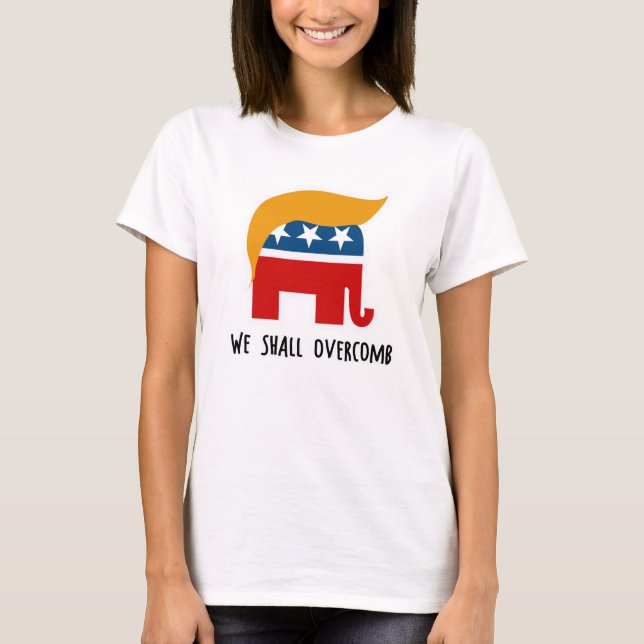 Camiseta Trumplican - Vamos Sobrecarregar (Frente)
