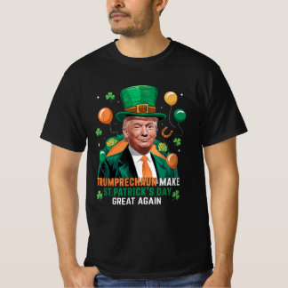 Camiseta Trumprechaun Faça Excelente De Dia de São Patrício