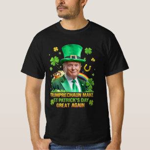 Camiseta Trumprechaun Faça Excelente De Dia de São Patrício