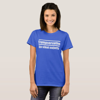 Camiseta Trumpservative a maioria silenciosa,