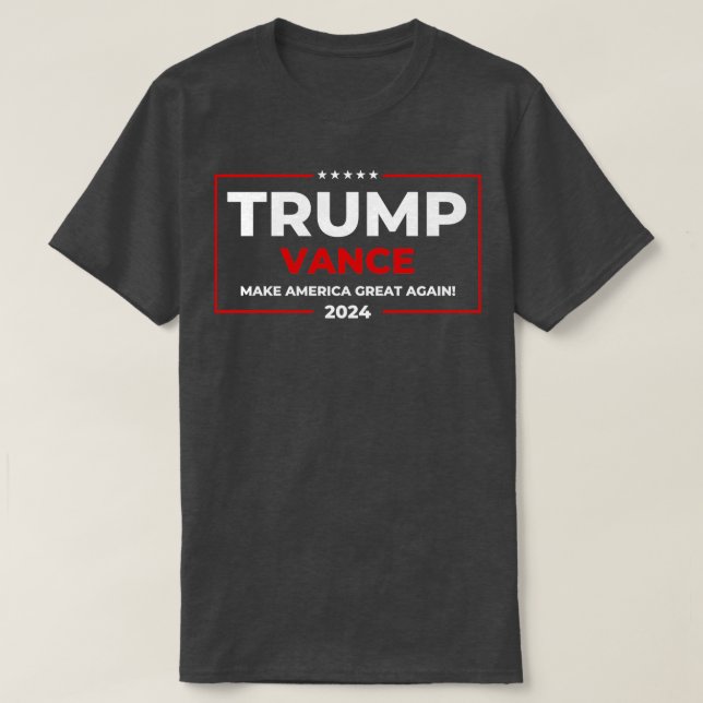 Camiseta TrumpVance 24 (Frente do Design)