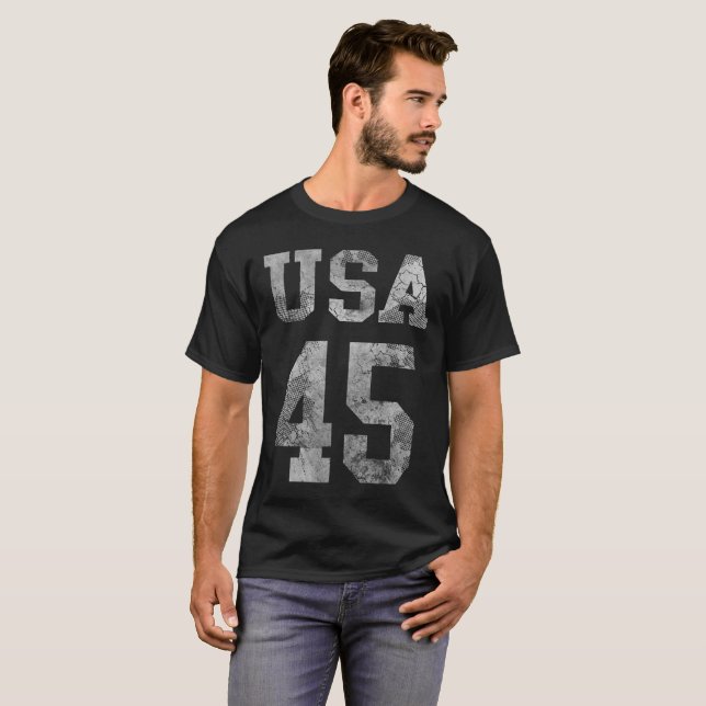 Camiseta Trunfo dos EUA 45 (Frente Completa)