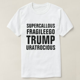 Camiseta Trunfo frágil caloso super do ego você é atroz