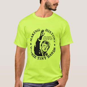 Camiseta Trunfo minúsculo das mãos de Donnie