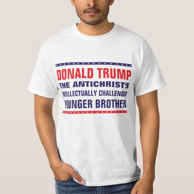 Camiseta Trunfo: O Bro intelectual desafiado do anticristo (Frente)