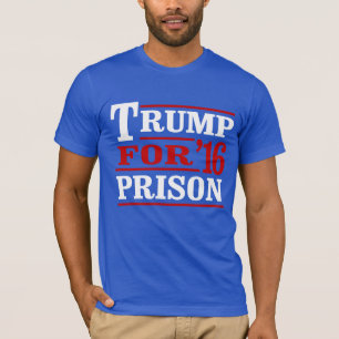 Camiseta Trunfo para a prisão - Anti-Trunfo - -