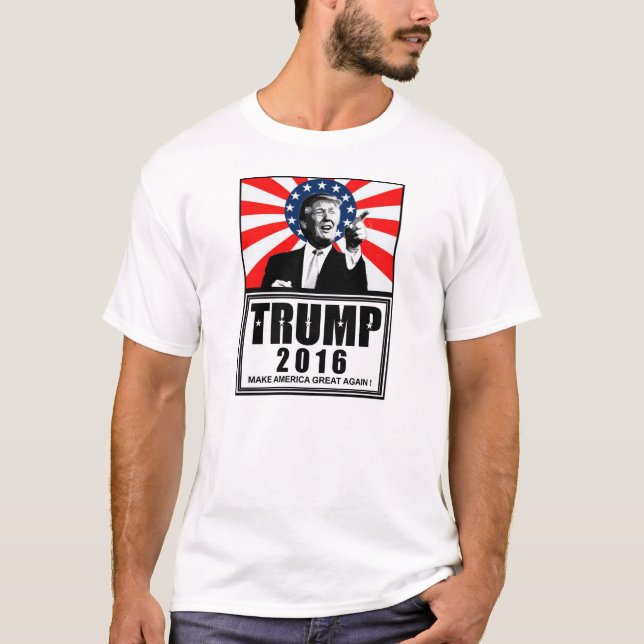 Camiseta Trunfo para o presidente Tshirt (Frente)