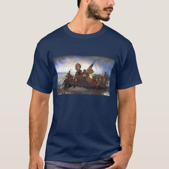 Camiseta Trunfo que cruza o Hudson (Frente)