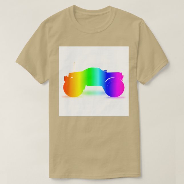 Camiseta Truque 3 do Rainbow Monster (Frente do Design)