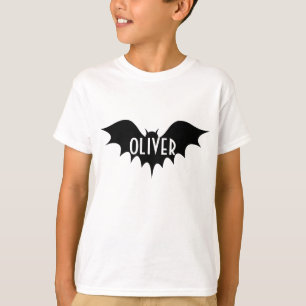 Camiseta Truque de Dia das Bruxas ou monograma personalizad