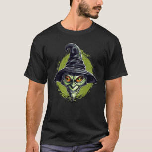 Camiseta Truque De Halloween De alienígena Ou Tratar Al Ext