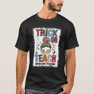 Camiseta Truque de Halloween ou guincho retrorreflector