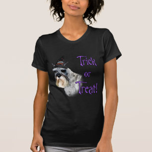 Camiseta Truque de Miniatura Schnauzer