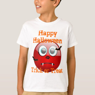 Camiseta truque de monstro do diabo engraçado