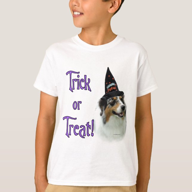 Camiseta Truque de Pastor Australiano (Frente)