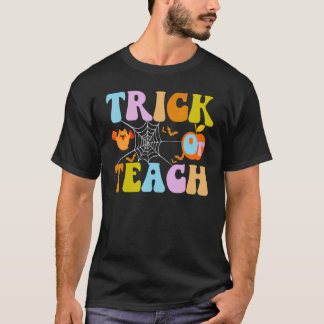 Camiseta Truque De Vintagem Ou Ensino Engraçado Professor E