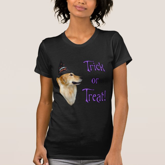Camiseta Truque do ouro Retriever (Frente)