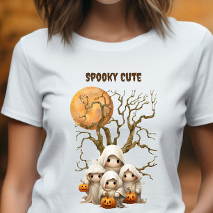 Camiseta Truque fantasma ou família de tratamento
