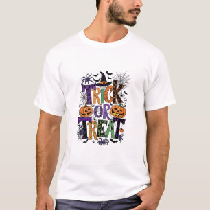 Camiseta Truque Moderno ou Tratar Abóbora