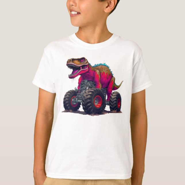 Camiseta Truque Monster T-Rex (Frente)