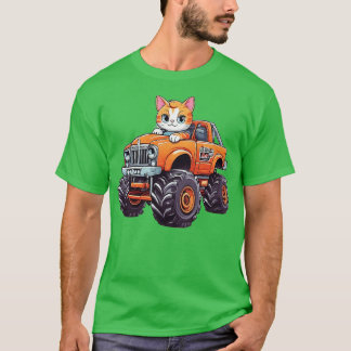 Camiseta Truque Monstro Condutor de Gato