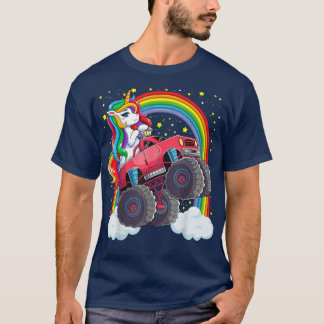 Camiseta Truque Monstro Gótico Unicórnio Magnético Kids Gi