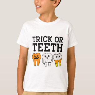 Camiseta Truque Ou Dentes Dentista Dentária De Istambul Cos