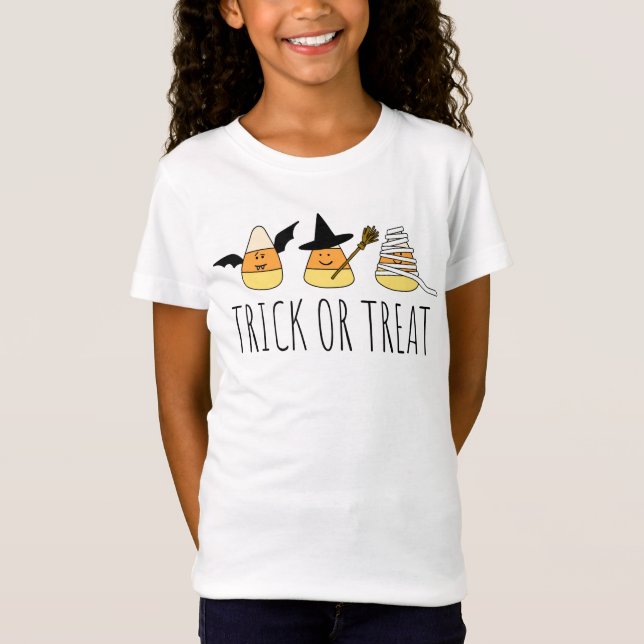 Camiseta Truque ou Milho Doce (Frente)