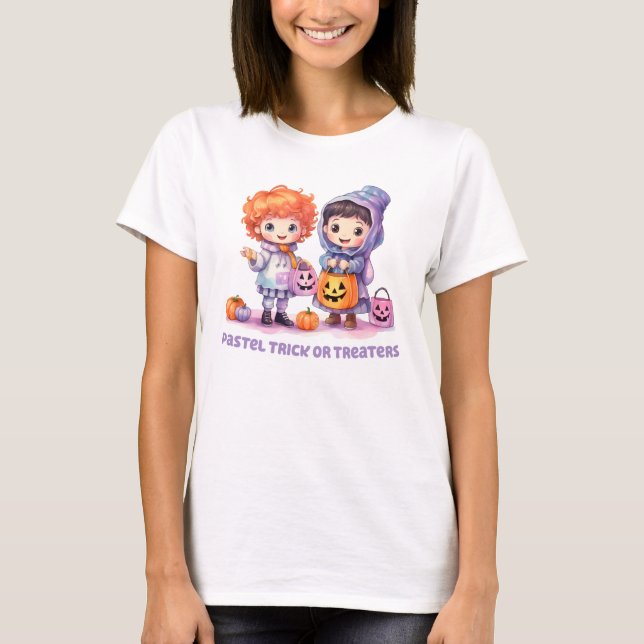 Camiseta Truque ou Tratadores de Pastel (Frente)