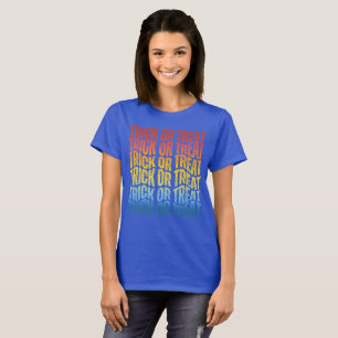 CAMISETA TRUQUE OU TRATAMENTO