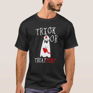 Camiseta Truque Ou Tratamento Bo Terapêutica Respiratória F