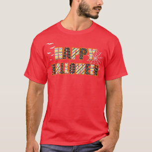 Camiseta Truque Ou Tratar Abóbora Feliz Halloween
