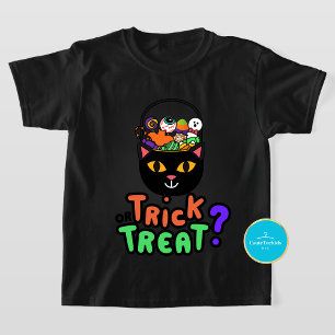 Camiseta Truque ou Tratar T-Shirt Halloween