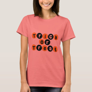 Camiseta Truque ou trate a diversão do Dia das Bruxas