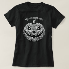 Camiseta Truque ou trato9 T-Shirt sanduíche de halloween