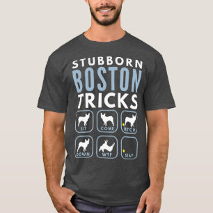 Camiseta Truques de Boston Terrier - Treinamento para cães