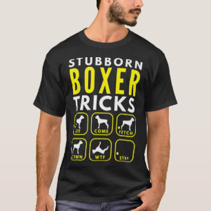 Camiseta Truques de Boxer Stubborn - Prêmio de Formação 