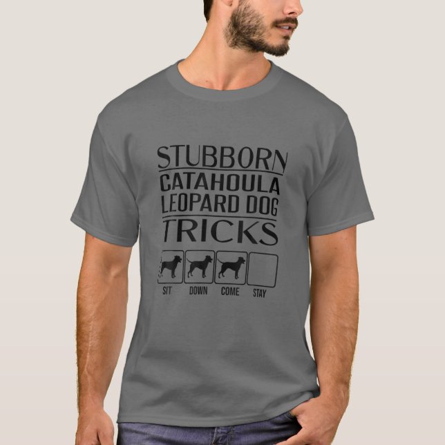 Camiseta Truques De Cachorro, Presente De Cachorro, Engraça (Frente)