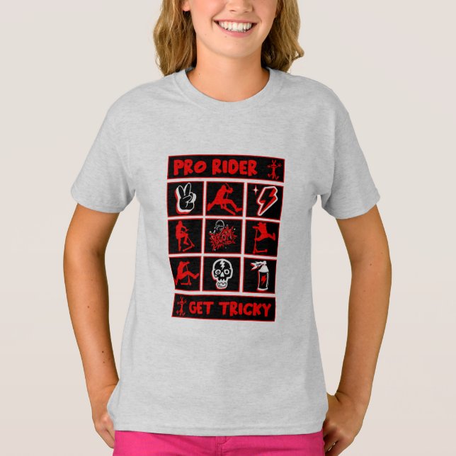 Camiseta Truques de Cavaleiro Sem Patinete Pro (Frente)