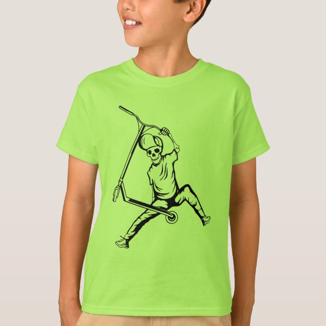 Camiseta Truques de Cavaleiro Sem Patinete Pro (Frente)