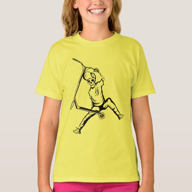 Camiseta Truques de Cavaleiro Sem Patinete Pro (Frente)