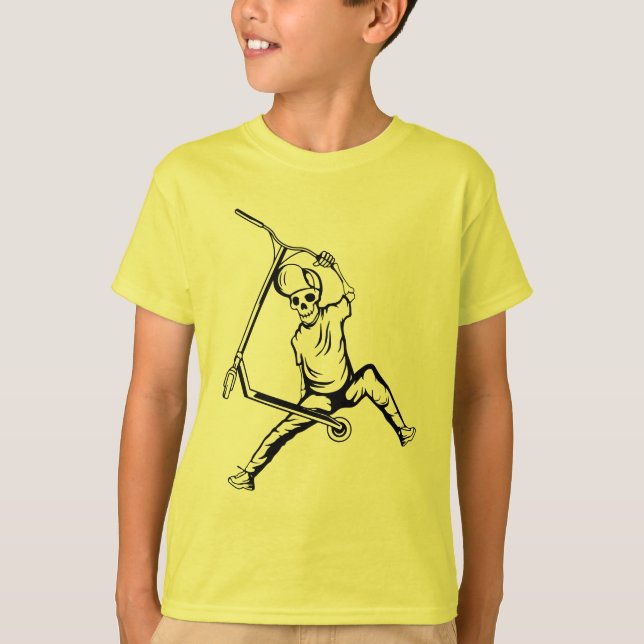 Camiseta Truques de Cavaleiro Sem Patinete Pro (Frente)