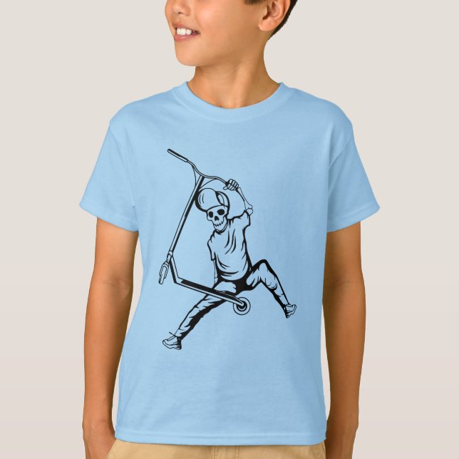 Camiseta Truques de Cavaleiro Sem Patinete Pro (Frente)