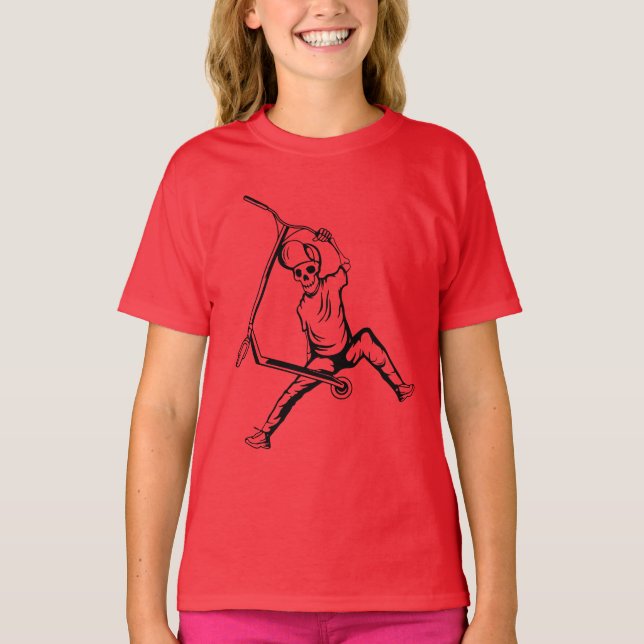 Camiseta Truques de Cavaleiro Sem Patinete Pro (Frente)