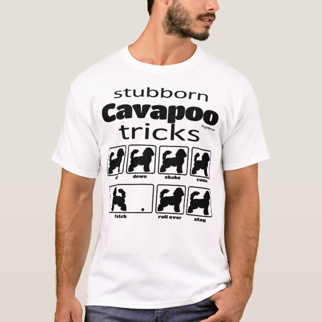 Camiseta Truques de Cavapoo Tubêntricos (Frente)