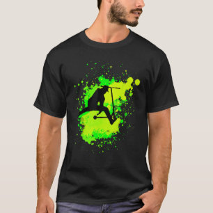 Camiseta Truques de dublê de Patinete malucos para amantes