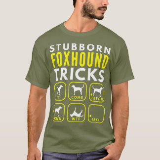 Camiseta Truques de Foxhound Stubborn - Prêmio de Formação 