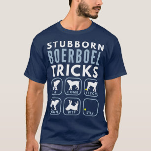 Camiseta Truques de Mastiff Sul-Africanos Stubborn - Cachor