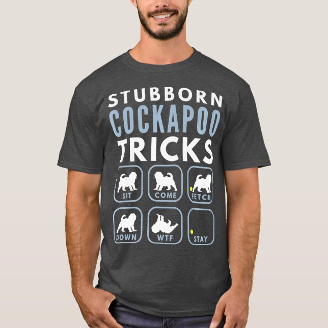 Camiseta Truques de Spoodes Stubborn - Prêmio de Formação d (Frente)